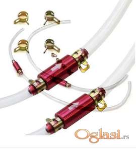 Univerzalni jednosmerni ventil za gorivo sa prozirnim crevom